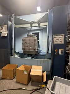 Matsuura #H-Plus-630, CNC horizontal machining center, 4-Axis, 24.8" pallets, 41.3" X, 36.2" Y, 38.9" Z