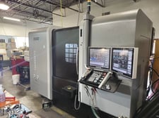 Hurco #TMX8MYSI, CNC mill/turn center, 22" swing, 8" chuck, 2.6" bar, 28.5" centers, 13.22" dia., 22" lgth