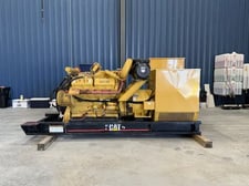 700 KW Caterpillar #3412, diesel generator set, 208/120V., 3-Ph., 60 Hz, standby, open skid, remote radiator