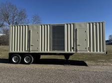 800 KW Caterpillar #C27, diesel generator set, 480V., 3-Ph., 60 Hz, standby, sound attenuated enclosure