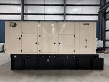 1,250 KW Caterpillar #D1250GC, diesel generator set, 480V., 3-Ph., 60 Hz, standby, sound attenuated