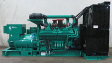 2,000 KW Cummins #DQKAB, diesel generator set, 277/480V., 3-Ph., 60 Hz, standby, open skid, 2025, NEW NEVER