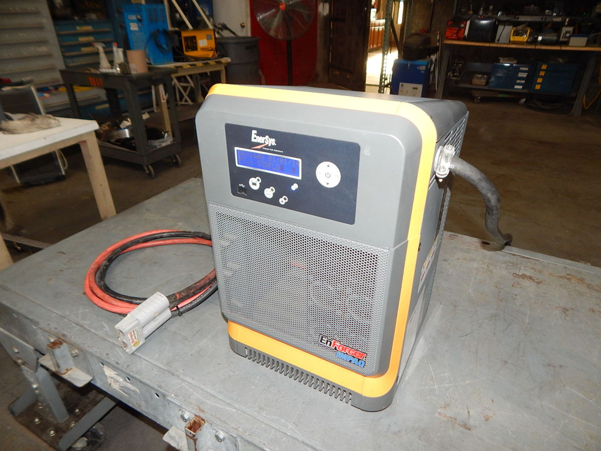 Ener Sys #E13-HL-4Y, Forklift Battery Charger, 480 VAC 3-PHASE Input, 24V-48V Output