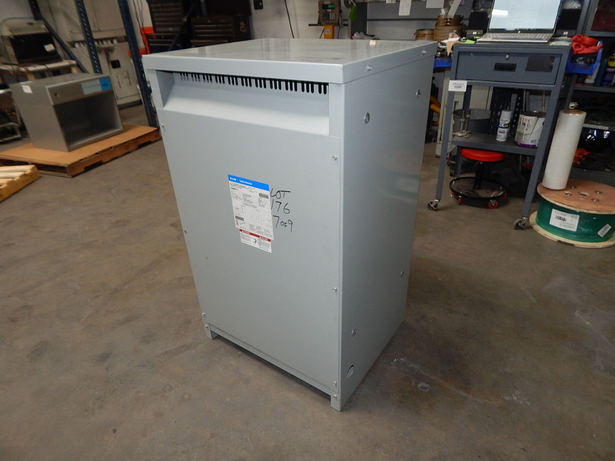 112.5 KVA 480 Primary, 208Y/120 Secondary, Eaton V48M60T12, dry type transformer, 3 Phase