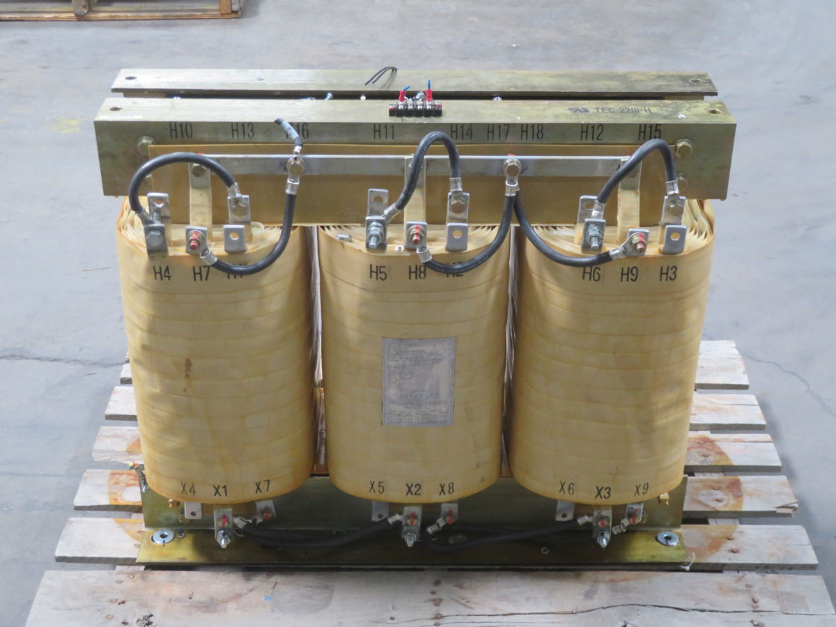 250 KVA 200 Primary, 160 Secondary, Trenco SZ-20674, dry type transformer, 3 Phase