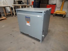 75 KVA, 480 Primary, 208Y/120 Secondary, Square D 75T3H, dry type transformer, 3 Phase