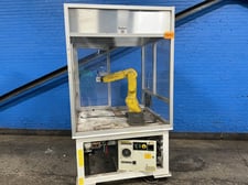 Fanuc LR-MATE-200ID, CNC Robot, 6-Axis, w/ R-30iB Controller, Teach Pendant, Plexi Enclosure, 2015 (2