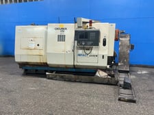 Okuma #LU25-M, CNC Lathe, 12" 3-Jaw Chuck, 3.5" Bore, OSP-U100L Control, 49.8 KVA, 480 V.