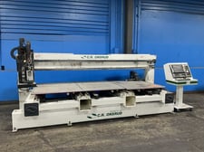 Onsrud #4-C18C, CNC Router, 63" x 146" Table, 13.5 KW, HSD Air Cooled Spindle, Winmedia Control, 2008