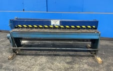 14 gauge x Niagara #18, Power Squaring Shear, GE Motor, Foot Switch