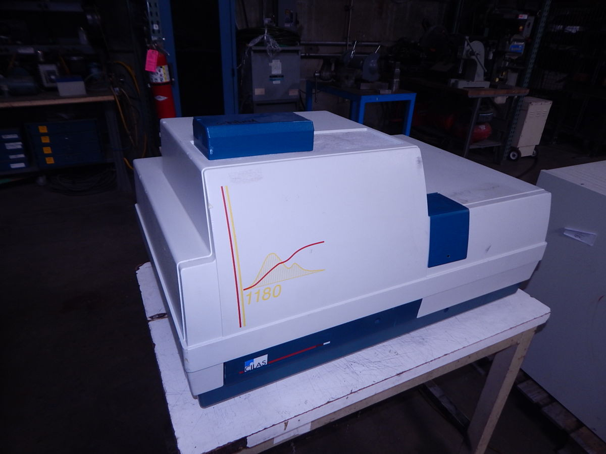 CILAS #1180, Laser Particle Size Analyzer, 650 nm Wavelength, 0.04-2500 um Range