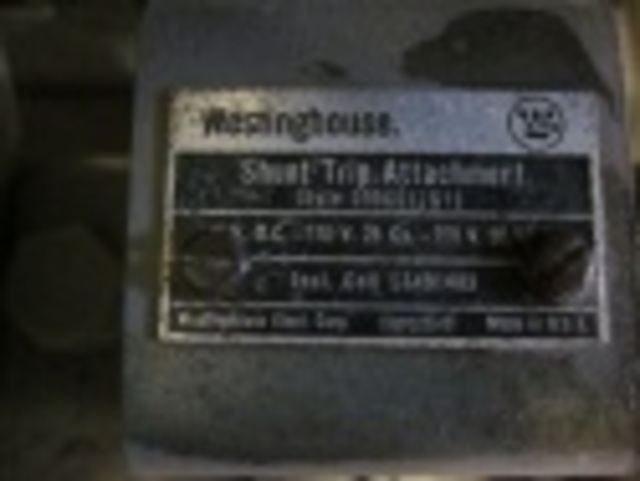 1600 Amps, Eaton, DB-50ST, manually operated, drawout, #AB0233