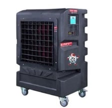 5800 cfm, Super Cooling Fans #M-102-Cool, Portable Evaporative Water Cooling Fan, 970 sq.ft., (3) 16" blades