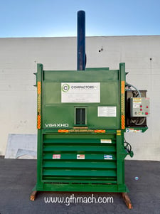 40" width x 58" D x 40" H Compactors #V64XHD, Vertical Baler, 10 HP, 2019