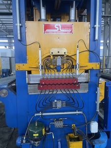 .079" x 60" Spotti #SRL, Multi Blanking Line,  20 ton, 120 FPM, LR, 1500mm x 2mm
