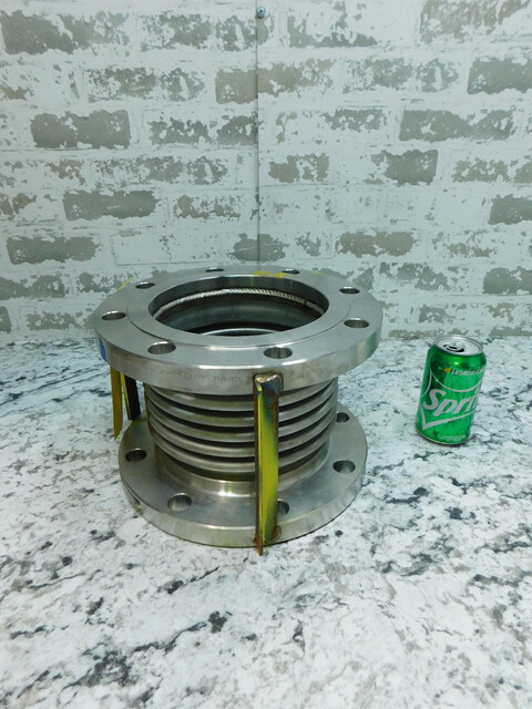 6" Microflex #MF-26552, Expansion Joint, 304 Stainless Steel, 150 lb., new