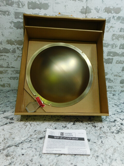 16 BS & B #JRS, Rupture Disk, 316 Stainless Steel, 14 PSIG, 450F, 11026376, new