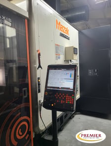 Mazak #Variaxis-i700, 5-Axis CNC vertical machining center with 2 station pallet changer, Mazatyrol Smooth