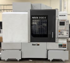 DMG, Mori #NVX-5100II, CNC vertical machining center, M750BM with MAPPS Control, 41.3" X, 20.9" Y, 20.1" Z