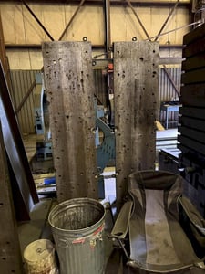 18" x 87" x 36" Angle plate set
