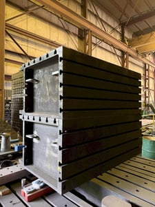 36" x 73" x 29" T-slotted box type riser set (4 available)