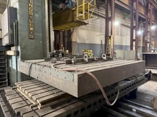 84" x 84" Giddings & Lewis, air lift rotary table
