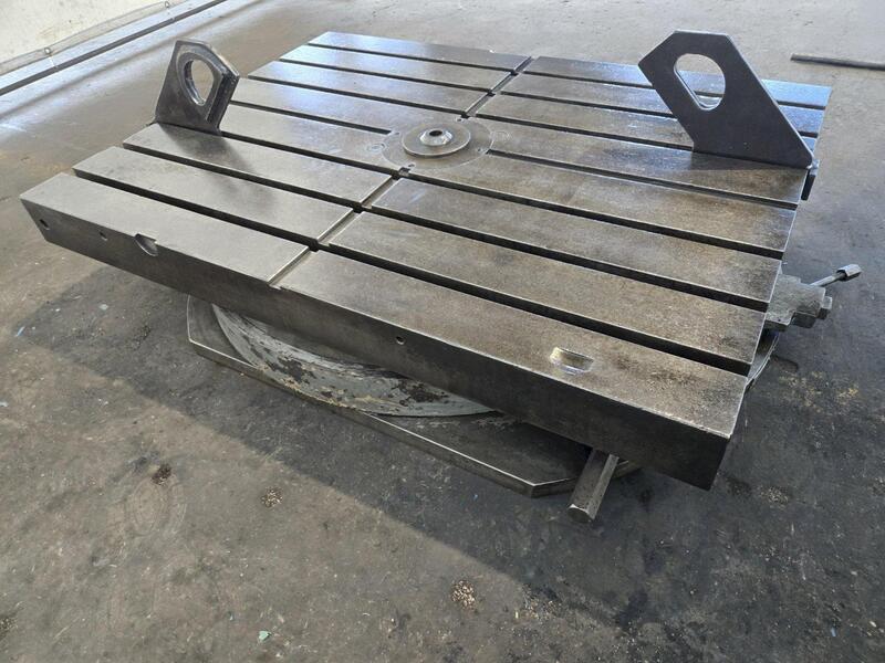 56" x 64" Air lift rotary table