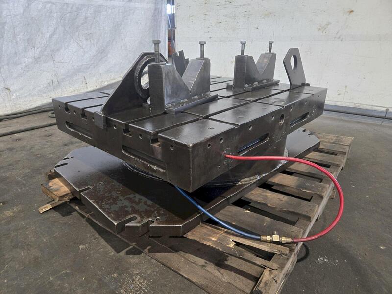 30" x 40" Air lift rotary table