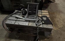 30" x 40" Air lift rotary table