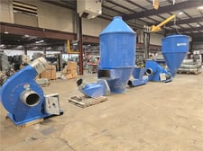 Sterling #EL99C / 9917EL, elutriation system, 7500-10000 lb./hr., 25 HP feed blower, 30 HP take-off blower