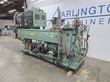 3.5" Davis Standard #3.5-PMIII, extruder, water-cooled, 24:1 L/D, 100 HP, 17.39:1 gearbox, AB 1336 VFD