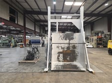 Ensign, box dumper/tilter, 72" wide, hydraulic power pack, 5 HP, 1750 RPM, 460/3/60, Lenze AC Tech drive, 2019