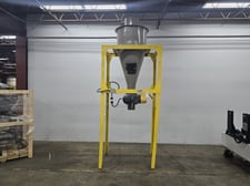 30" Blades Machinery (Sterling) #Size 7, cyclone w/ rotary valve, 50.75" discharge height, 60" long, 17-5/8"