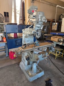 Bridgeport #Series-I, vertical mill, 9" x42" table, 22" X, 60-4200 RPM, 1.875" spindle diameter, variable