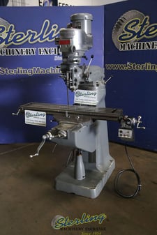 Bridgeport #Series-I, vertical mill, 9" x48" tbl., 22" X, 60-4200 RPM, 1.875" spindle diameter, power feed
