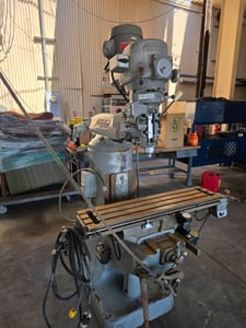 Bridgeport #Series-I, vertical mill, 9" x48" tbl., 22" X, 60-4200 RPM, 1.875" spindle diameter, power feed