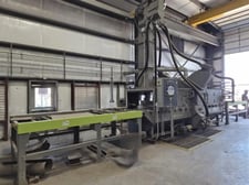 Leroy Somer Industries STRB 4824 Conveyor Structural Blast Machine, opening 48" wide x 24" tall, New Never