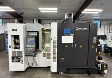 Okuma #MB-4000H, Horizontal CNC Machining Center, 22" X/Y, 24" Z, 15.7" x 15.7" pallet, 40 HP, 15,000 RPM, 64