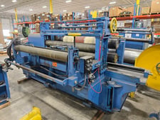 30" x .125" Rex, Slitting Line, 10,000 lb., 400 FPM, 16"/20" ID, 48"/52" outside dimension