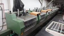 Muller Martini #321, Saddle Stitcher, 2 head, 8 Pockets, 890 Three Knife Trimmer, Cover Feeder, 1996