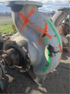 14x16 Warren, Centrifugal Pump, 316 Stainless Steel