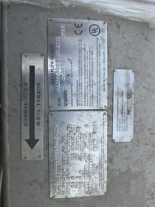 Micro Motion #D9600S999SMAUE, Mass Flow Meter, 6"