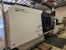 506 Ton, 59.68 oz., Haitian #ZEII-4500/3350(B), electric injection molding machine, 80mm screw diameter, 2021