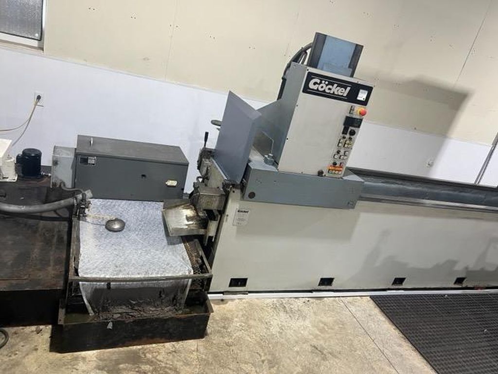 10" x 100.75" Gckel #G65EL, knife grinder, 100.75" X, 10" Y, 7" Z, 30 HP