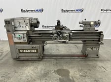 21" x 60" Kingston #HCL-2160, gap bed engine lathe, foot brake, 3-jaw chuck, Aloris quick change tool post