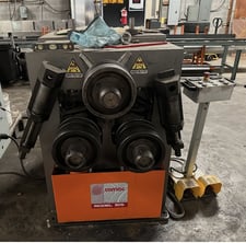 Carrell Industrial #Comac-305HV, angle roll, 9.65" roll diameter, 2.76" shaft diameter, 6.5 HP, 26 FPM, 2024