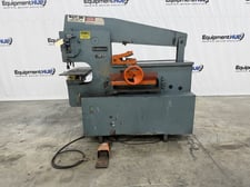 Scotchman #9012, hydraulic ironworker, 90 ton, 24" blade length, 12" throat depth, 7.5 HP