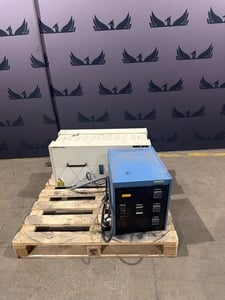 Lindberg Blue M #HTF55347C, tube furnace, 1200°C, 58434-P-B control console, 240 V., 1 phase