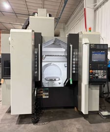 Mori Seiki #NMV-5000DCG, CNC vertical machining center, 5-Axis, MSX-711 III MAPPS Control, 28.7" X, 20.1" Y