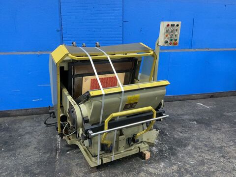 Brausse #PE202/50, Die Cutting & Creasing Machine, 30" x 38", 5 HP, 220 V., 3 Ph., 2001